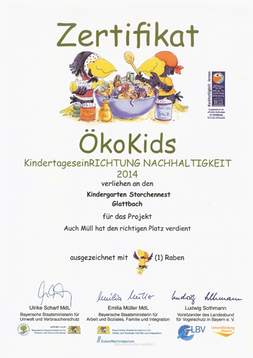 Zertifikat ÖkoKids